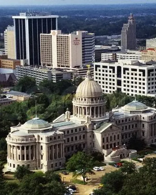 State Capitol Building in Jackson Mississippi 